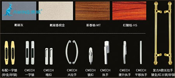 鋁合金門窗五金配件包括哪些？重要嗎？